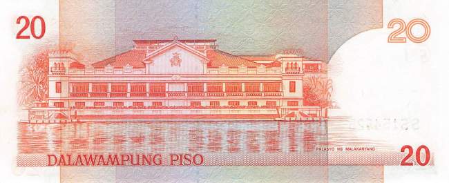 Philippinen 20 Piso 1985 p170c